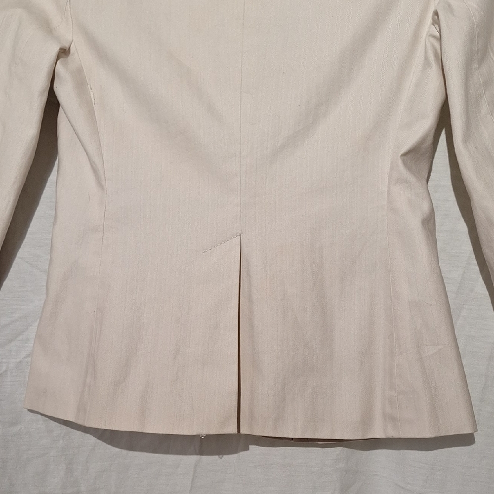 3/$20-GAP Beige Cotton Blazer, Sz 4, NWOT - Picture 10 of 15